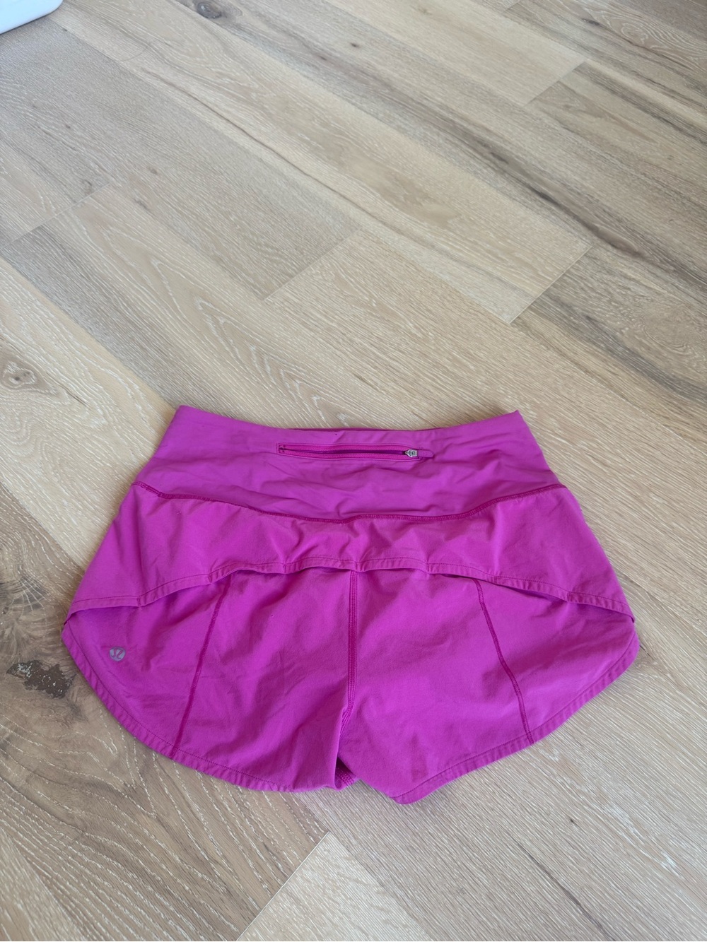 Lululemon hot pink speed up 3” Shorts